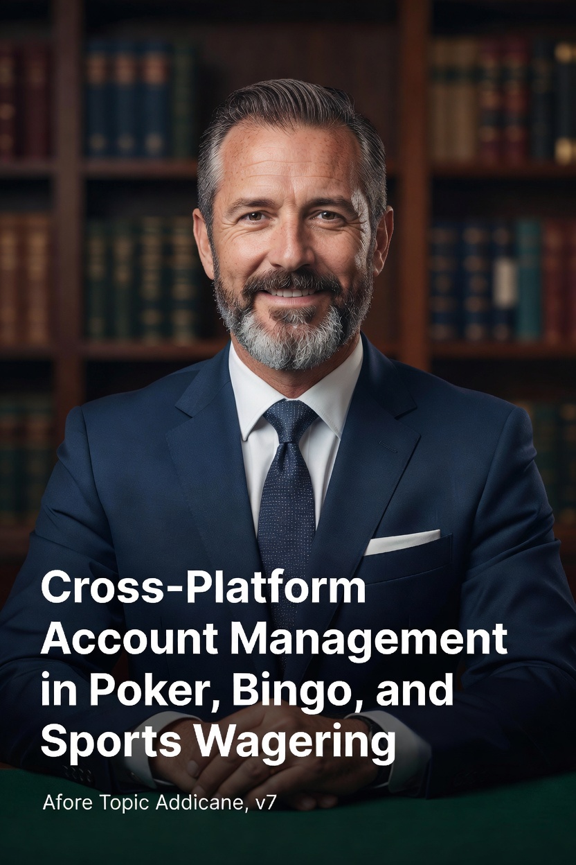 Diagram showing data synchronization between bingo cards, sports odds boards, and poker chip stacks within a single user profile
