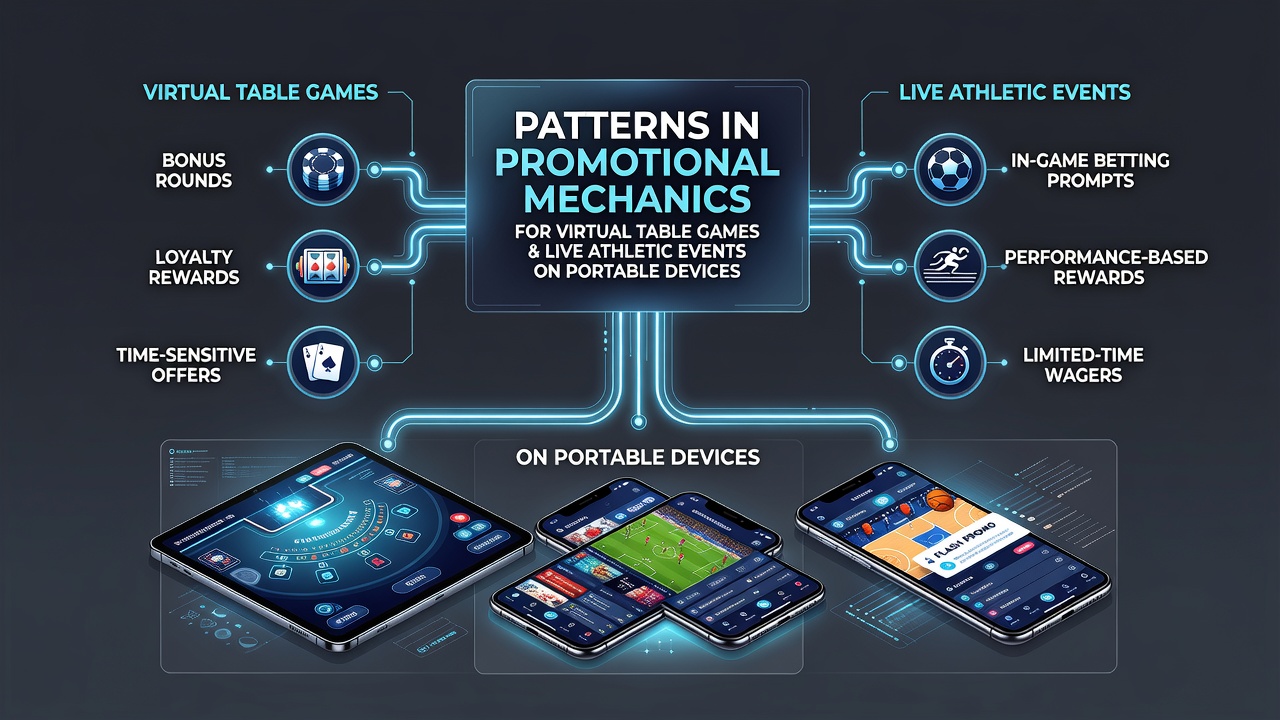 Tablet screen showing live sports betting dashboard alongside virtual roulette table with active bonus indicators